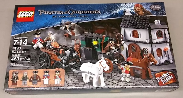LEGO 4193 Pirates Of The Caribbean on Stranger Tides London Escape. Click to sell one or get it appraised