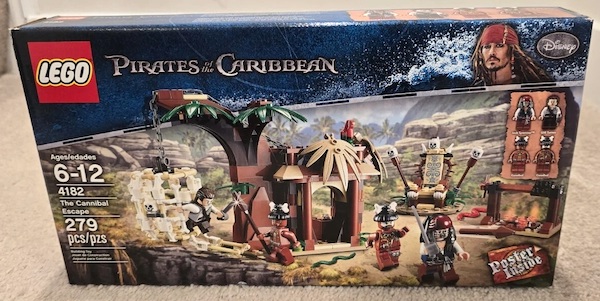 LEGO 4182 Pirates of the Caribbean The Cannibal Escape. Click to value or sell one