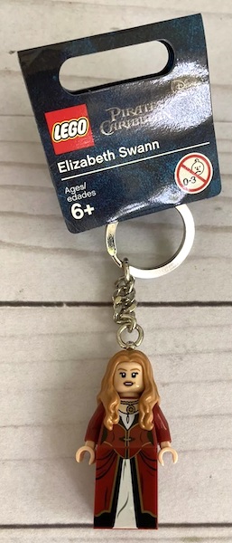 LEGO 853188 Pirates of the Caribbean Elizabeth Swann Keychain. Click to value or sell one