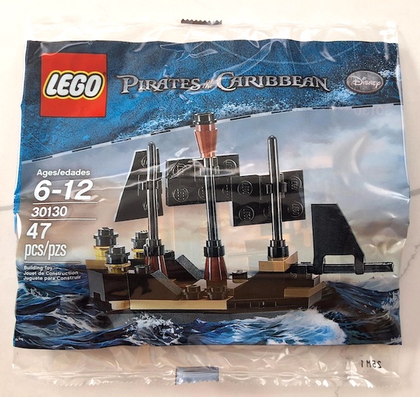 LEGO 30130 Pirates of the Caribbean Mini Black Pearl. Click to value or sell one