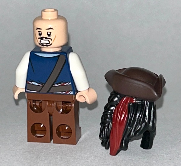 LEGO 30133 Pirates of the Caribbean Jack Sparrow out of the bag. Click to value or sell one