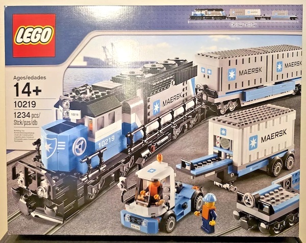 LEGO 10219 Maersk Train. Click to sell or appraise one