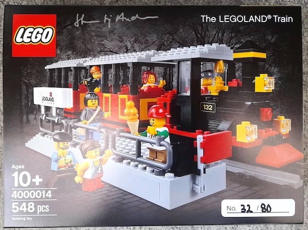 LEGO 4000014-1 The Legoland Train Limited Edition. Factory tour 2014 only. Click to sell or value yours