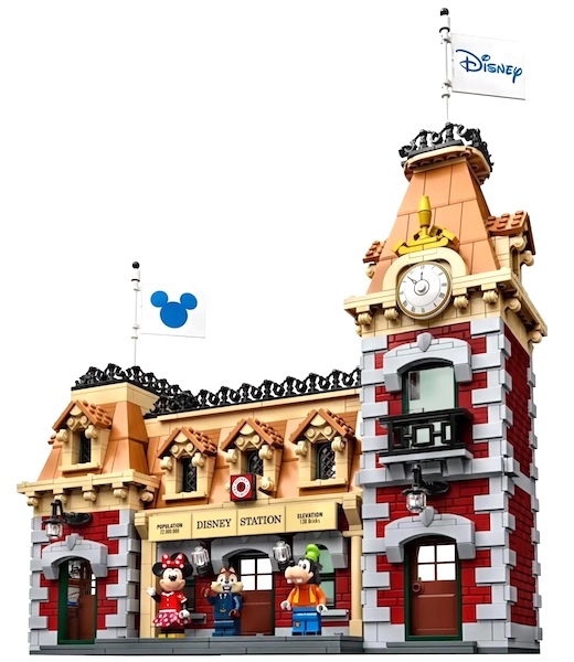 LEGO Disney Train 71044 and Station assembled. Click to value or sell one