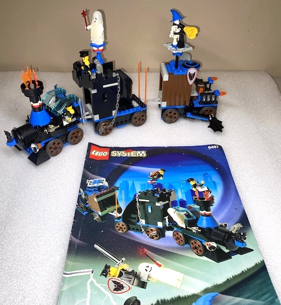 LEGO 6497 Twisted Time Train assembled. Click to sell or value one