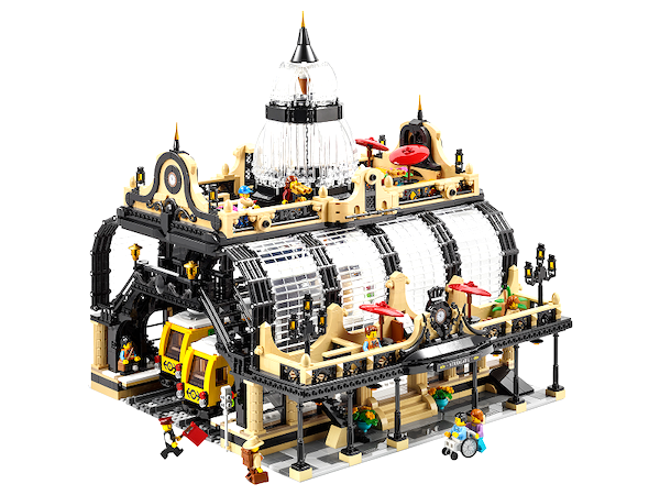 LEGO 910002 Bricklink Studgate Train Station assembled. Click to sell or appraise one