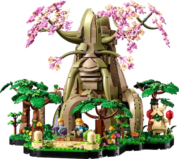 LEGO 77092 The Legend of Zelda Great Deku Tree 2-in-1 assembled. Click to value or sell one