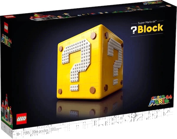 LEGO 71395 Super Mario Super Mario 64 Question Mark Block. Click to sell yours