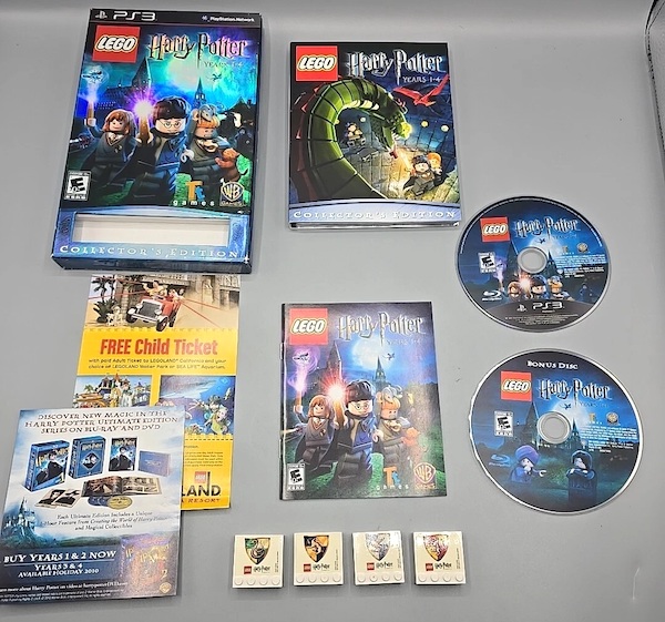 PS3 Lego Harry Potter Years 1-4 Collector's Edition. Click to sell or value one