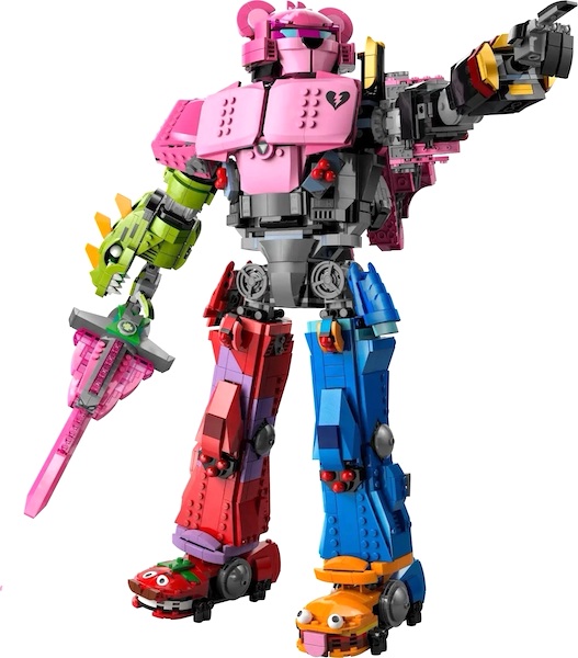 LEGO 77078 Fortnite Mecha Team Leader assembled. Click to value or sell one