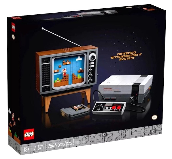 LEGO 71374 Super Mario Nintendo Entertainment System. Click to sell or appraise yours