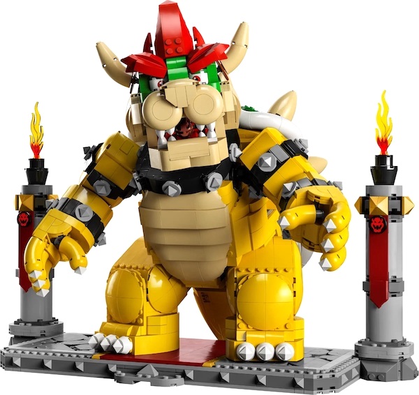 LEGO 71411 Super Mario The Mighty Bowser assembled. Click to value or sell yours