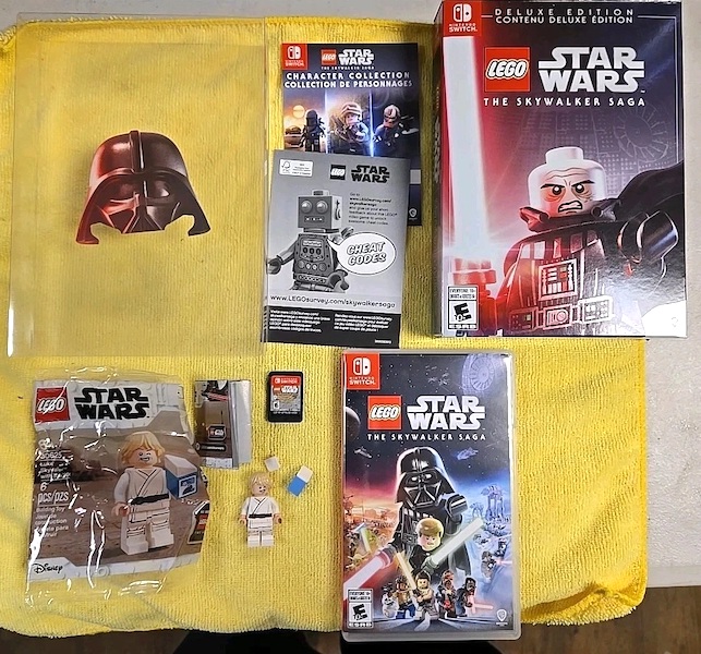 Nintendo Switch LEGO Star Wars The Skywalker Saga [Deluxe Edition Steelbook]. Click to value or sell one