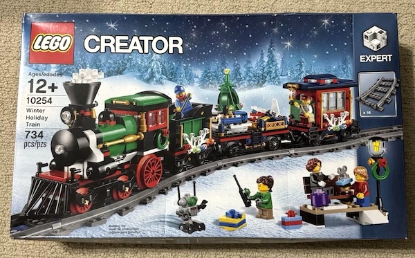 LEGO 10254 Winter Holiday Train. Click to sell or appraise yours
