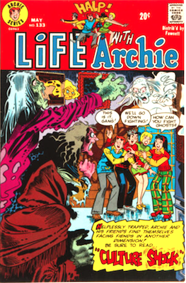 Life with Archie #133 is a Scooby Doo-style haunting cover