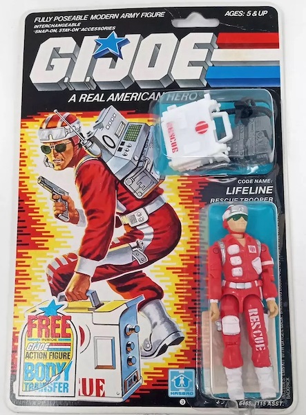 G.I. Joe Lifeline Action Figure. Click to appraise or sell yours