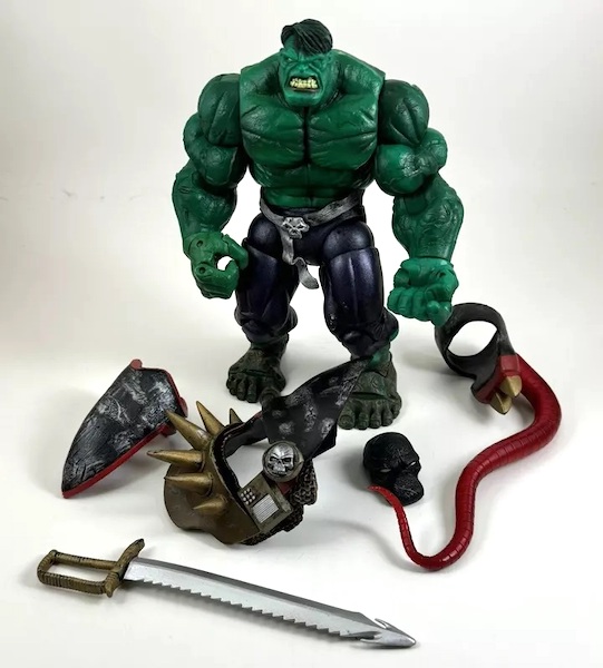 The Incredible Hulk War Hulk With Battle Action And Removable Armor Figure out of the pack. Click to value or sell one