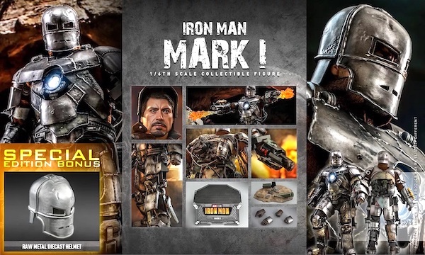 Iron Man 1/6 Scale Mark 1 Special Edition Figure open box. Click to value or sell one