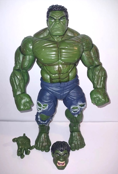 Marvel Legends 14.5" Hulk Figure out of the box. Click to value or sell yours