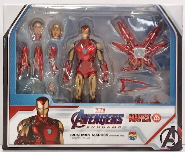 MAFEX No.140 Iron Man Mark 85 Figure. Click to value or sell yours