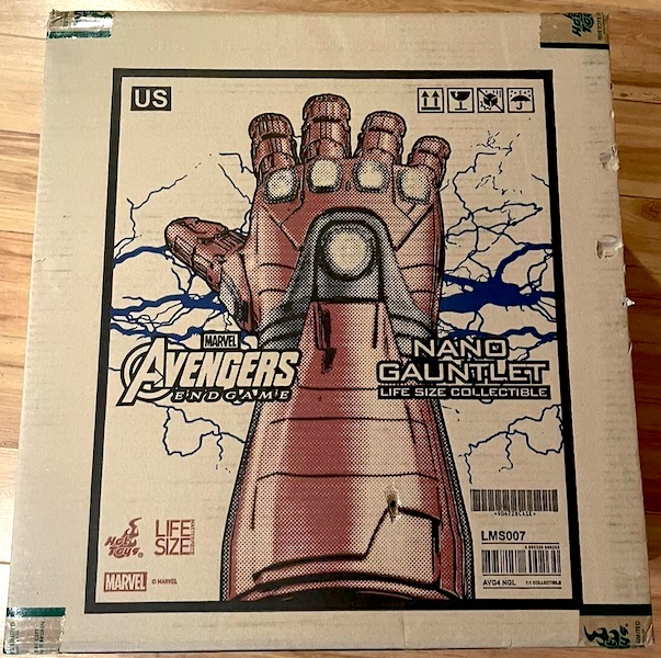 Avengers Endgame Life-Size Nano Gauntlet. Click to value or sell one for cash