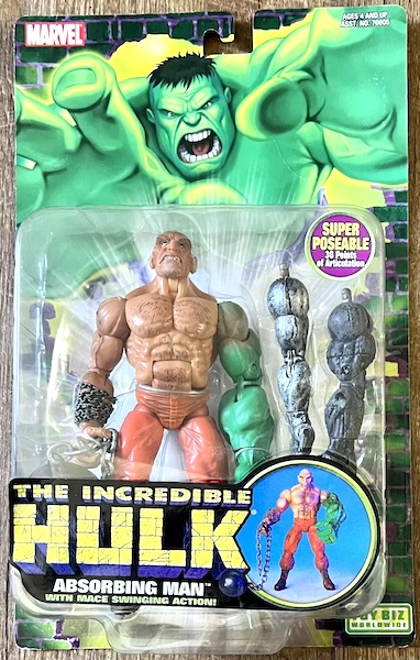 Incredible Hulk Classics Absorbing Man Figure. Click to sell or value yours