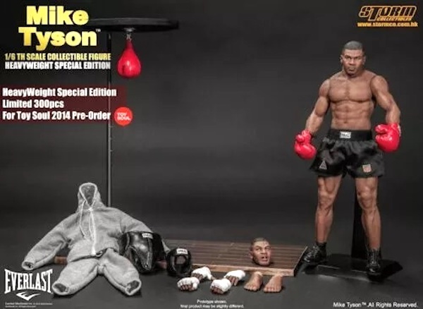 Storm Collectibles 1/6th Scale Mike Tyson The Youngest Heavyweight Champion Figure out of the box. Click to sell or value yours