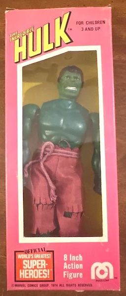 Mego Incredible Hulk Action Figure. Rare! Click to have yours appraised, or sell it