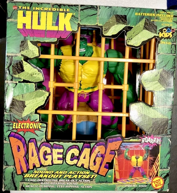 Hulk Rage Cage Electronic Play-set. Click to value or sell yours