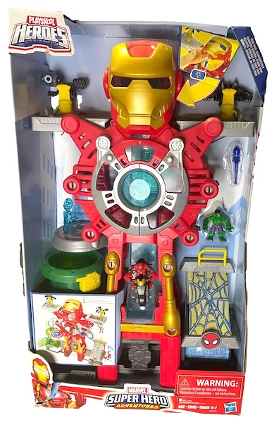 Marvel Super Hero Adventures Iron Man Headquarters Playset. Click to value or sell one