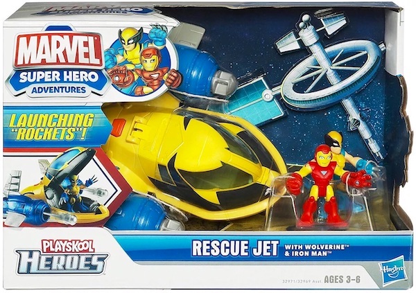 Marvel Super Hero Adventures Heroes Rescue Jet. Click to value or sell one