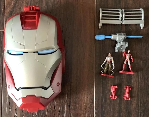 Iron Man 2 Micro Mark V Playset out of the pack. CLick to sell yours
