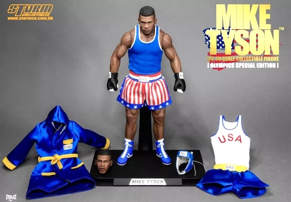 Storm Collectibles 1/6th Scale Mike Tyson Olympic Exclusive Edition Figure out of the box. Click to sell or appraise yours