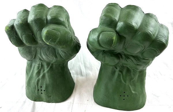 Incredible Hulk Smash Hands out of the box. Click to get a free appraisal or sell yours