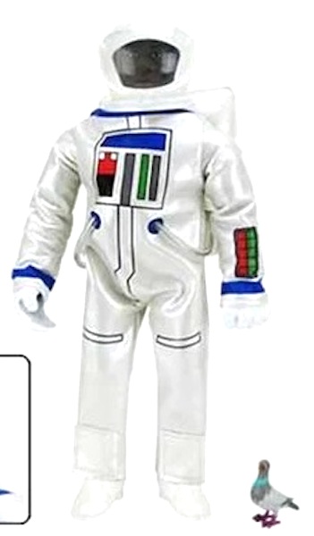 2015 SDCC Exclusive Mike Tyson Mysteries Astronaut Mike Figure out of the pack. Click to value or sell one