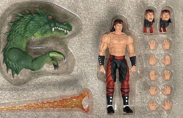 Mortal Kombat Liu Kang Action Figure out of the box