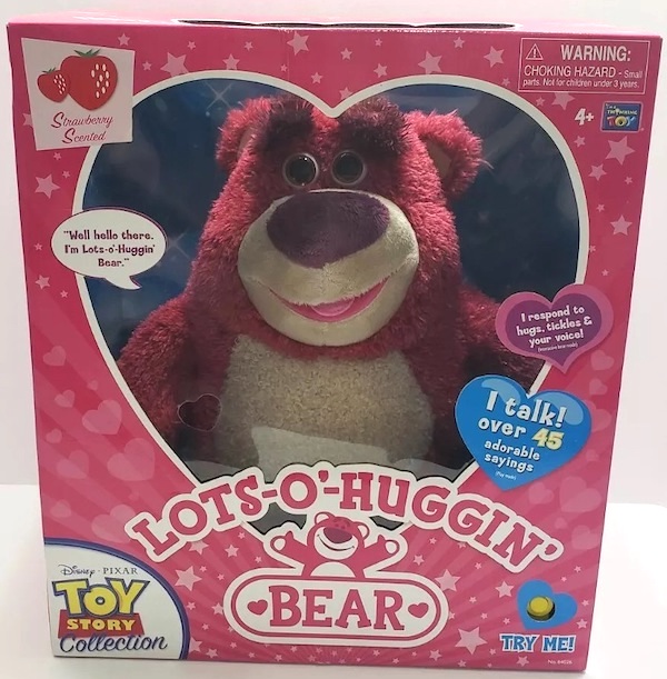Toy Story Signature Collection Talking Lots-O-Hugging Bear. Click to value yours