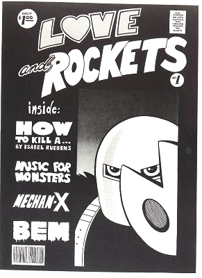 Love and Rockets #1: 1981 monochrome original