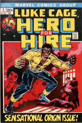 Hero for Hire #1: 1st Luke Cage. Click to have your Marvel Comics appraised by us