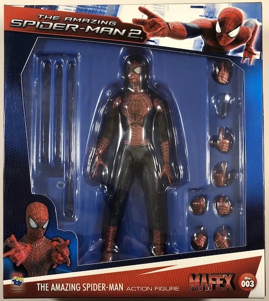MAFEX No.003 Marvel The Amazing Spider-Man 2 action figure. Click to get yours valued