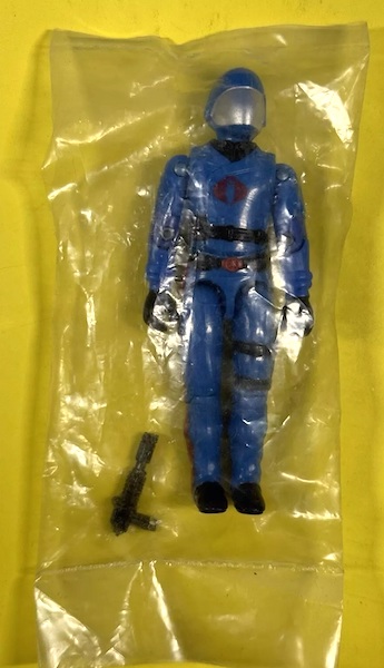 G.I. Joe Cobra Commander Mail-Away Promotional Action Figure. Click to have yours valued, or to sell