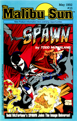 Malibu Sun #13, 1st Appearance of Spawn. Click for a free appraisal
