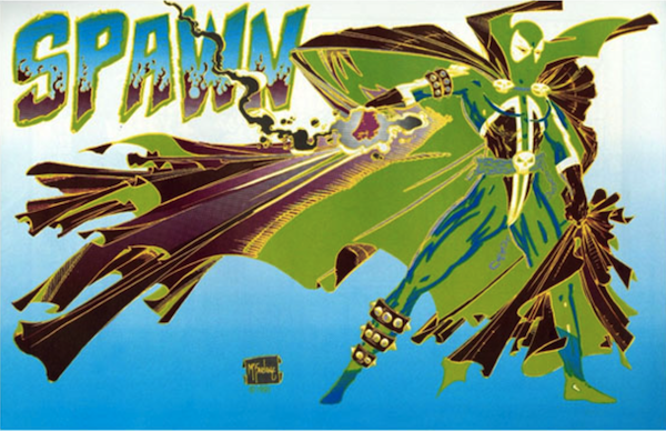 Malibu Sun #13 back cover error variant looks like this, with two of the colors transposed during printing. Click to have yours appraised