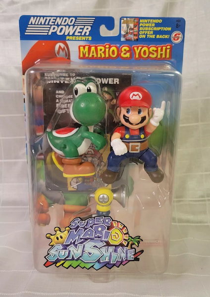 Nintendo Power Super Mario Sunshine Mario And Yoshi