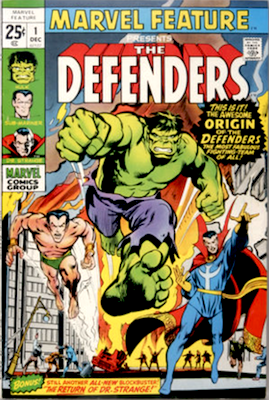 Marvel Feature #1: 1st Defenders. Click for a free valuation