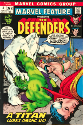 Marvel Feature #3: 3rd Defenders appearance. Click to sell or appraise one