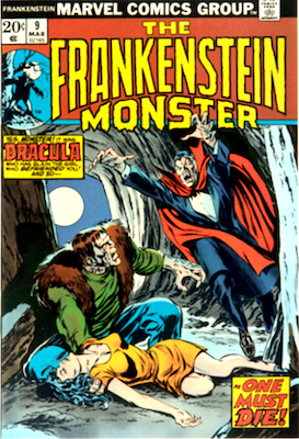 Marvel Frankenstein #9: Death of Dracula. Click to sell or value one