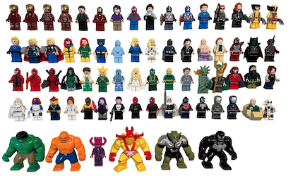 The Marvel LEGO heroes and villains roster grows all the time!