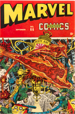 Marvel Mystery Comics #66: Classic Death Ray cover. Click to sell yours