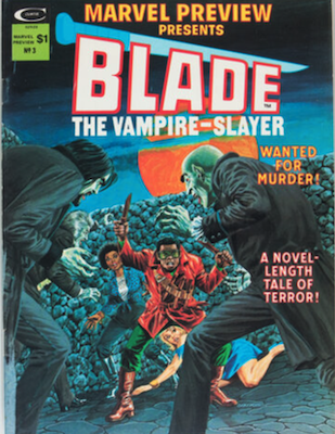 Marvel Preview #3: Blade the Vampire Slayer story